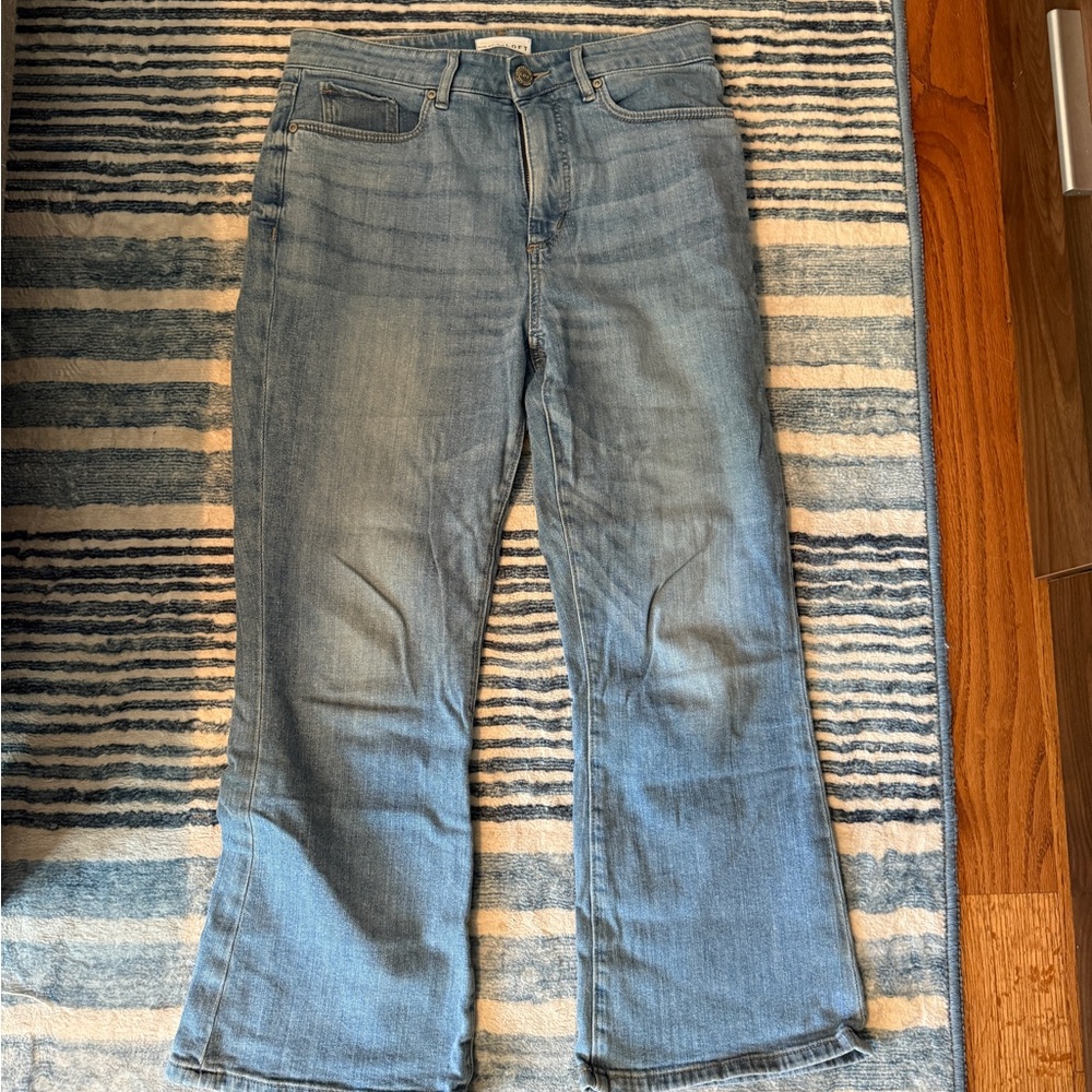 LOFT Light Blue Flare Jeans